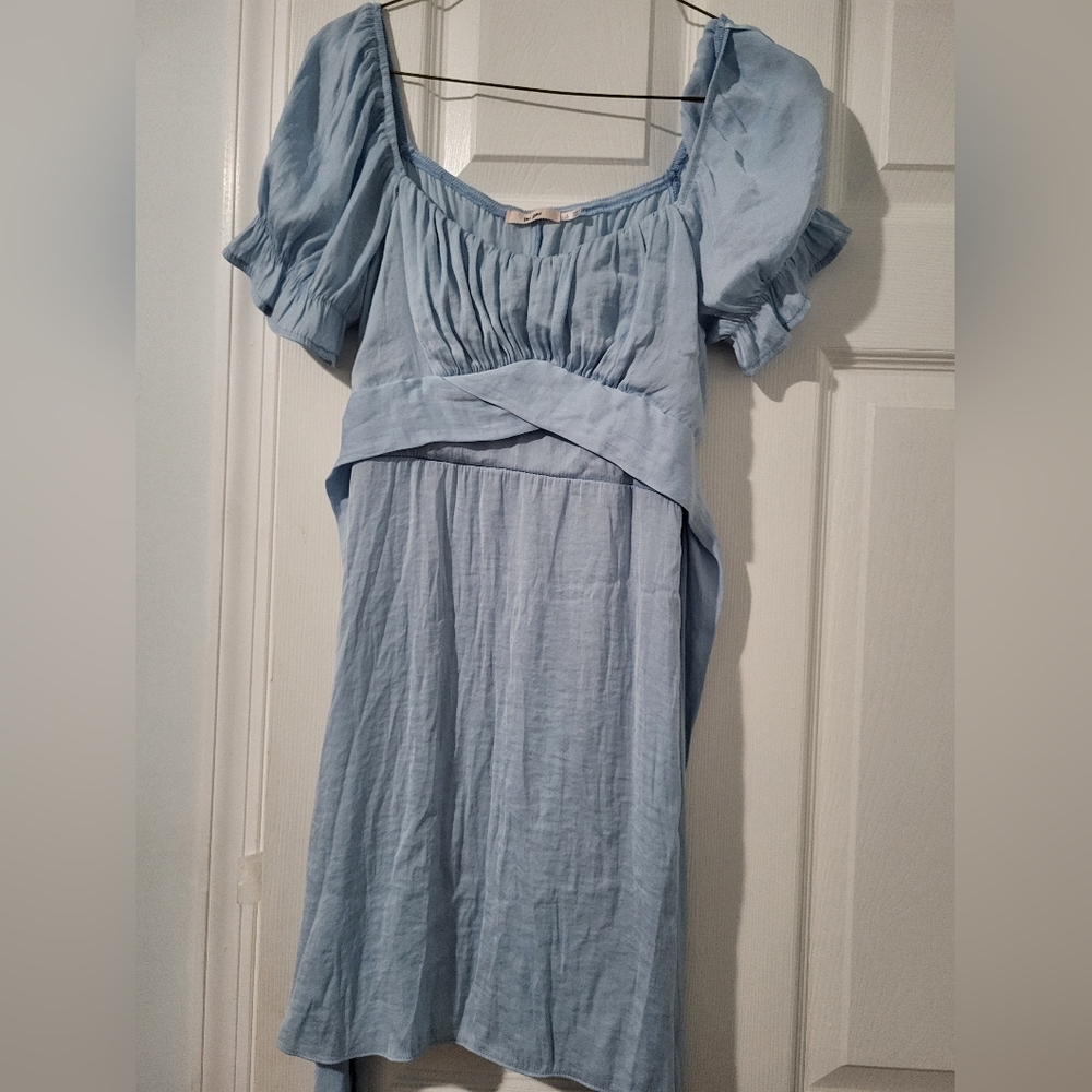 Small light blue dress